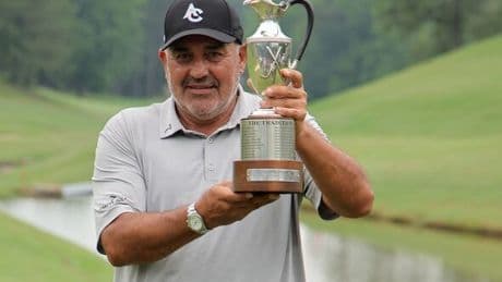 Masters and US Open champion wins £300,000 in first big victory since leaving prison