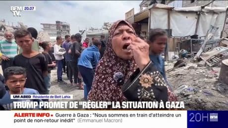Bande de Gaza: Donald Trump promet de "régler" la situation