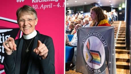 Linker Kirchentag Unter den Talaren der Muff der linken Scharen