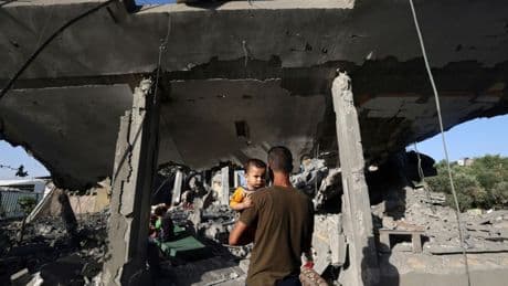 Zivilschutz: Neun Kinder eines Ärzteehepaares bei Angriff im Gazastreifen getötet