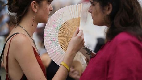 Severe heat waves hit Southern Europe as local authorities warn against wildfire risks