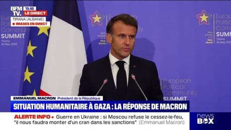 Ukraine, défense européenne, Gaza... Macron s'exprime - 16/05