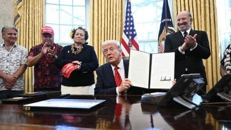 Donald Trump réautorise la pêche commerciale dans un vaste sanctuaire marin de l’océan Pacifique