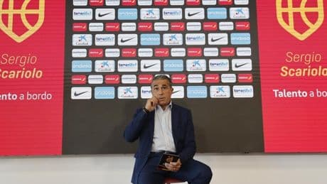 Sergio Scariolo: “Empezamos casi de cero, pero esta es la dirección correcta”