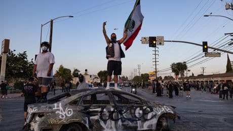 Banderas mexicanas en ‘La La Land’