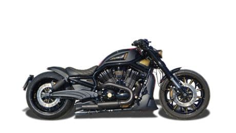 New Harley Davidson is ‘elegant & brutal’ with woven seats and stylish wheels – the back setup got a total makeover