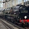 Rail row after train celebrating 200 years of railways in Britain is fitted with AMERICAN whistle