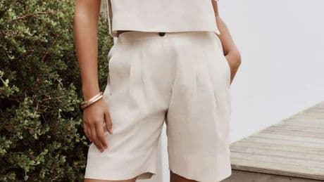 Next’s 100% linen Bermuda shorts are a ‘great fit’ and perfect for holidays