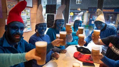 À Landerneau, la vente de boissons aux Schtroumpfs sera interdite par arrêté municipal