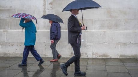 Met Office warns UK we’re in for a wet and windy weekend with risk of thunderstorms