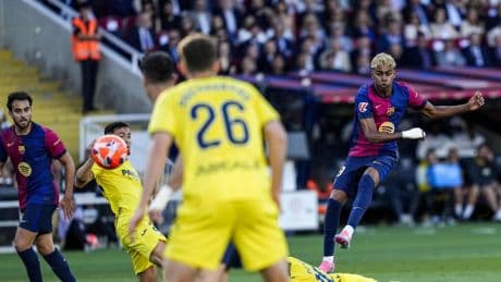 El 'fabuloso' Lamine, el jugador más brillante