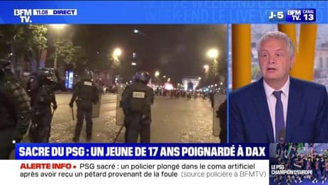 Le sacre du PSG émaillé de débordements - 01/06