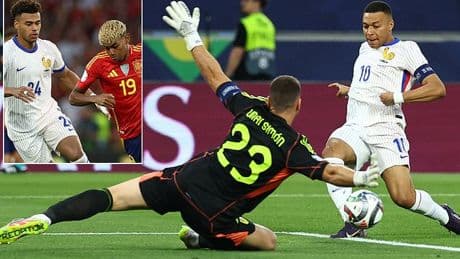 Spain vs France - UEFA Nations League: Live score, team news and updates as Theo Hernandez hits the bar early on