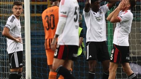 Beşiktaş'tan Avrupa Ligi'ne veda!