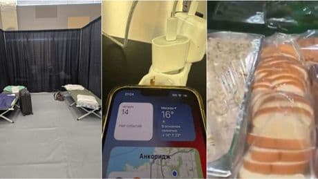 Trump-Putin in Alaska, i giornalisti russi mostrano l'accampamento: «Brandine per dormire, niente roaming e colazione vecchia di un giorno»