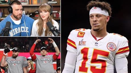 Patrick Mahomes reveals his honest reaction to Travis Kelce-Taylor Swift romance in 2023