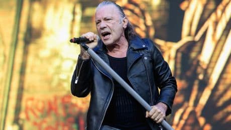 Metal Icon Bruce Dickinson Sang The National Anthem On NFL Sunday
