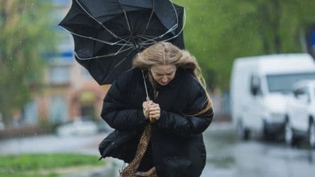 Map shows where Storm Floris will hit the UK on Monday
