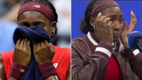 Coco Gauff reveals she had a PANIC ATTACK when she broke down on court at US Open