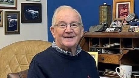 Pensioner made 'haunting' gesture on CCTV before he was killed by own grandson