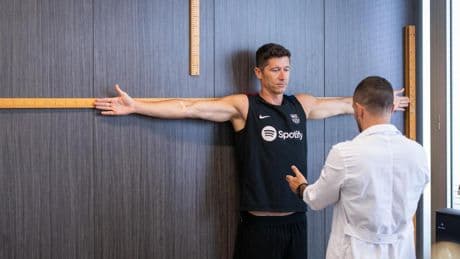 Pruebas médicas y físicas antes del final de temporada