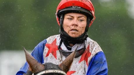 Jockey and trainer has ear sewn back on after kick from horse fractures skull
