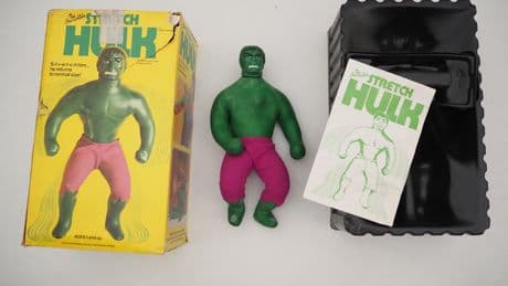 Rare Hulk stretch toy to go under the hammer this month