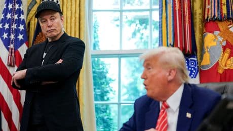 La pelea con Trump le cuesta a Elon Musk 34.000 millones de dólares en un día