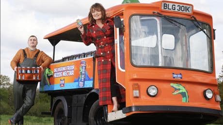 Lorraine Kelly interviews 'Loch Ness Monster milker' ahead of Irn-Bru new flavour tour