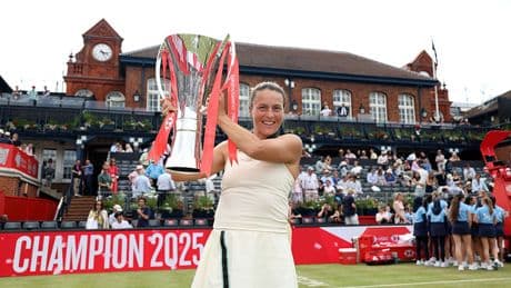 Tatjana Maria crowned queen of Queen’s as women’s tournament celebrates triumphant return