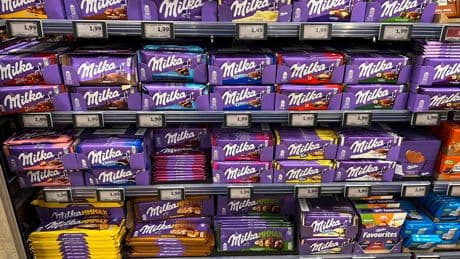 Reaktion auf gesunkene Umsätze: Milka bringt neue Schoko-Tafeln auf den Markt