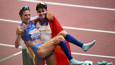 María Pérez, la diosa de la marcha, consigue espléndidamente su tercer título mundial