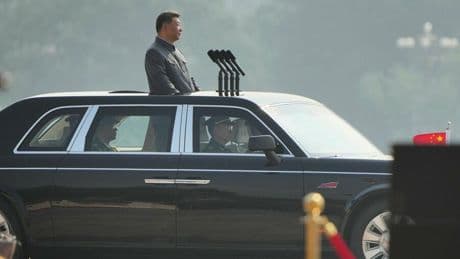 Xi Jinping: Chinas Präsident Xi eröffnet Militärparade in Peking