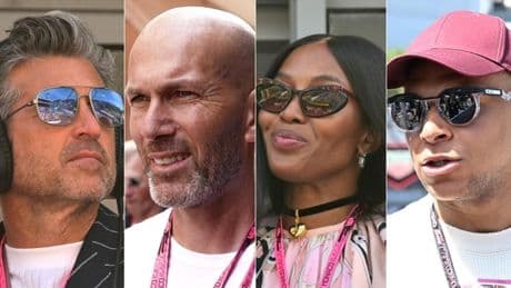 F1, tutti i vip al Gp di Monaco: da Dua Lipa a Naomi Campbell, da Zidane a Patrick Dempsey