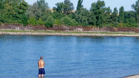 Wetter: August zu trocken: Mancherorts wieder Niedrigwasser