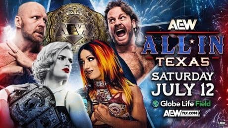 AEW All In Texas 2025 Preview, Start Time And Streaming Info