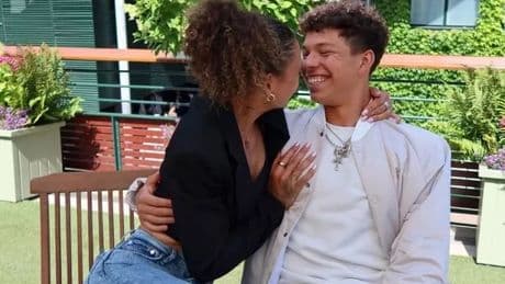 Wimbledon star Ben Shelton's feisty footballer girlfriend who blasted BBC over famous dad
