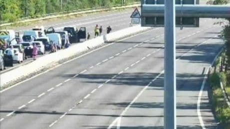 M42 closed in both directions in rush hour after ‘police incident’