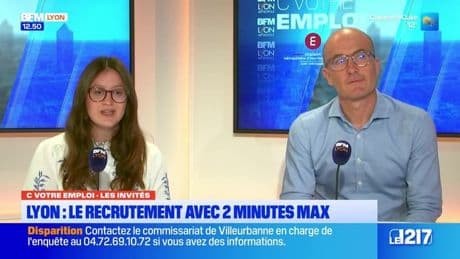 C votre emploi du mercredi 7 mai 2025 - Lyon : le recrutement avec "2 Minutes Max"