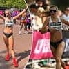 Top athlete Holly Archer hits back at sexist trolls who slammed her over one detail in photos from the London Marathon