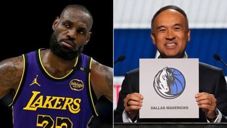 LeBron James alimenta las sospechas de amaño: Dallas Mavericks tendrá la primera elección