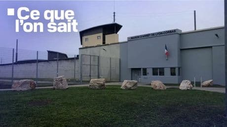 Caché dans un sac de linge, incarcéré pour des "faits mineurs"... Ce que l'on sait de l'évasion d'un détenu près de Lyon