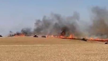 Diyarbakır'da ekili arazilerde yangın