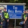 Opnieuw arrestaties bij betogingen aan migrantenhotel buiten Londen