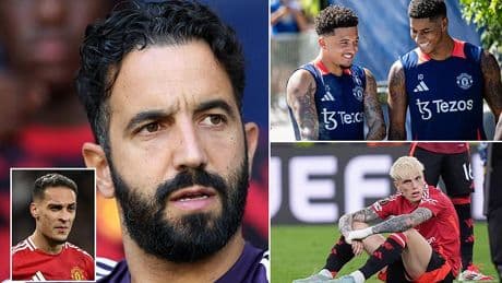 Man United's bomb squad back home casts shadow over Ruben Amorim's trip to the United States, writes CHRIS WHEELER - as Red Devils face losing fortune on £350m worth of stars