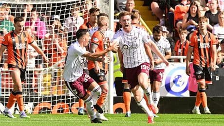 Dundee United 2-3 Hearts: relief for Clark as head boy Findlay keeps Tynecastle side top of the table