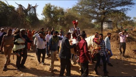Mukesh Parecha, le dalit qui voulait se marier à cheval
