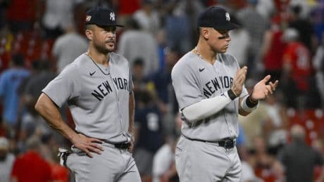 Yankees stuck in waiting game for outfield returns of Aaron Judge, Giancarlo Stanton