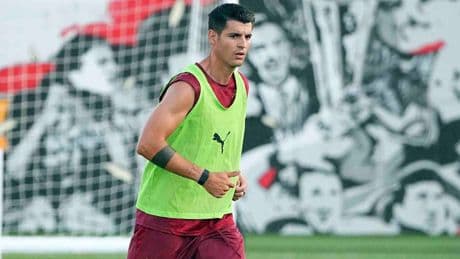 Davinson Sanchez ve Alvaro Morata kampa katıldı