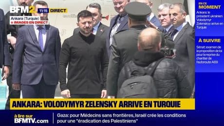 Guerre en Ukraine: Volodymyr Zelensky est arrivé en Turquie pour des pourparlers de paix